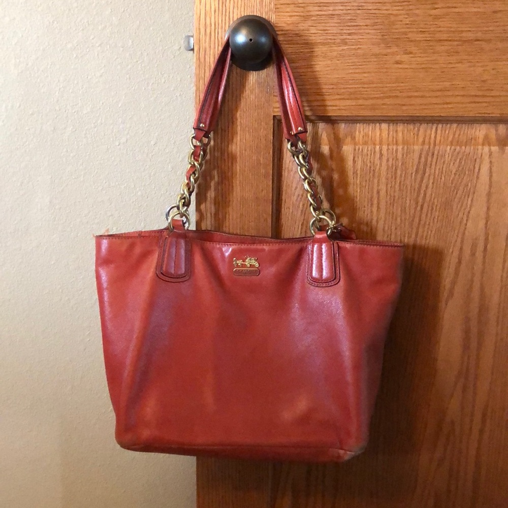 Well loved Coach purse!